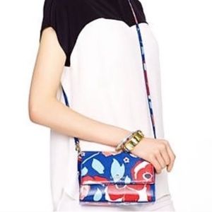 Kate Spade Magnolia Purse Cedar street Floral. NEW